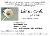 eine Anzeige